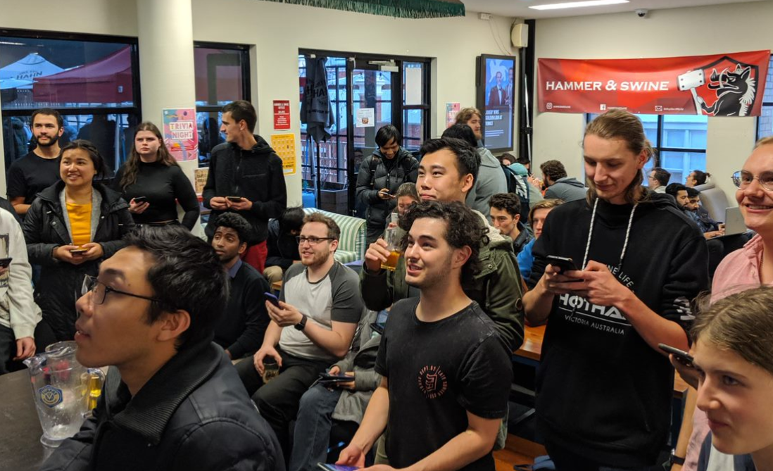 A Photo from the Kahoot Trivia Night!